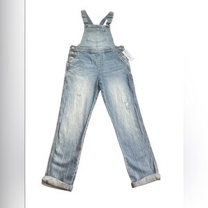 Cat Jack Jean Straight Overall Kids Girl’s Size L(10/12) NWT Stretch